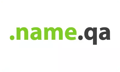 name.qa domain logo